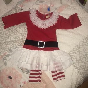 Adorable Haute Baby Christmas outfit 6 months